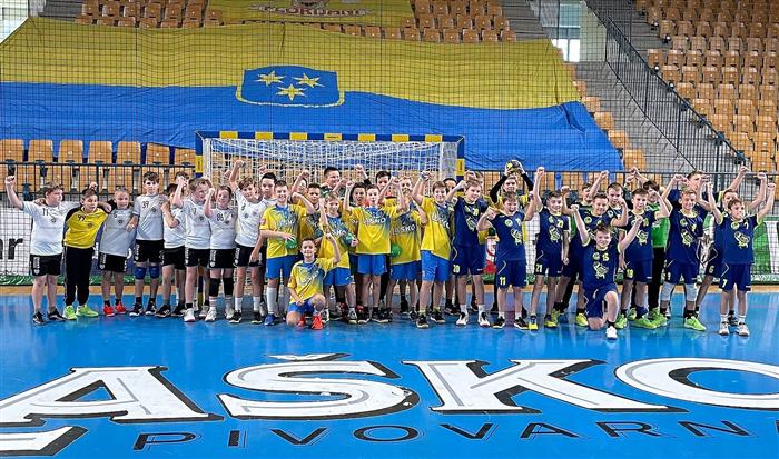 Mlajši dečki B v Zlatorogu gostili turnir treh ekip